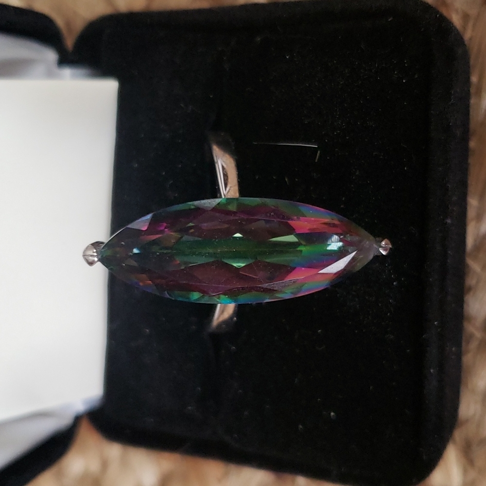 Gorgeous Marquise multicolor quartz - Picture 4 of 7